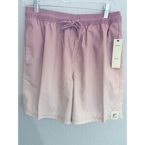 No boundary men’s elastic waist swimming shorts in small.